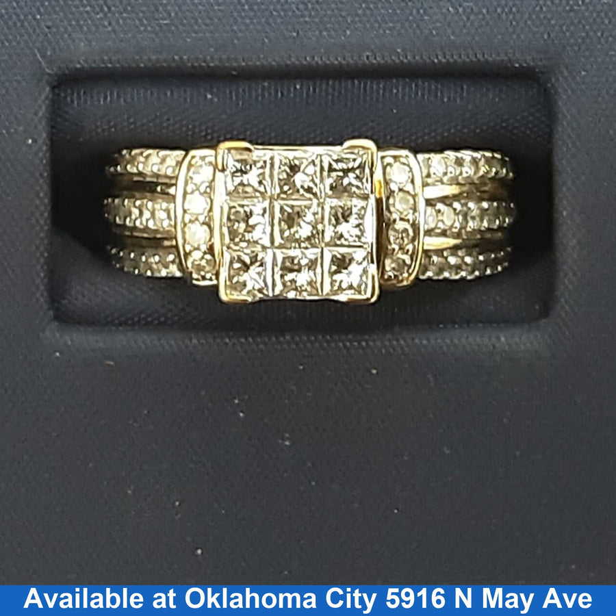 Women's Ring - Yellow Gold 10k (.417) 5.9 grams Size 6
