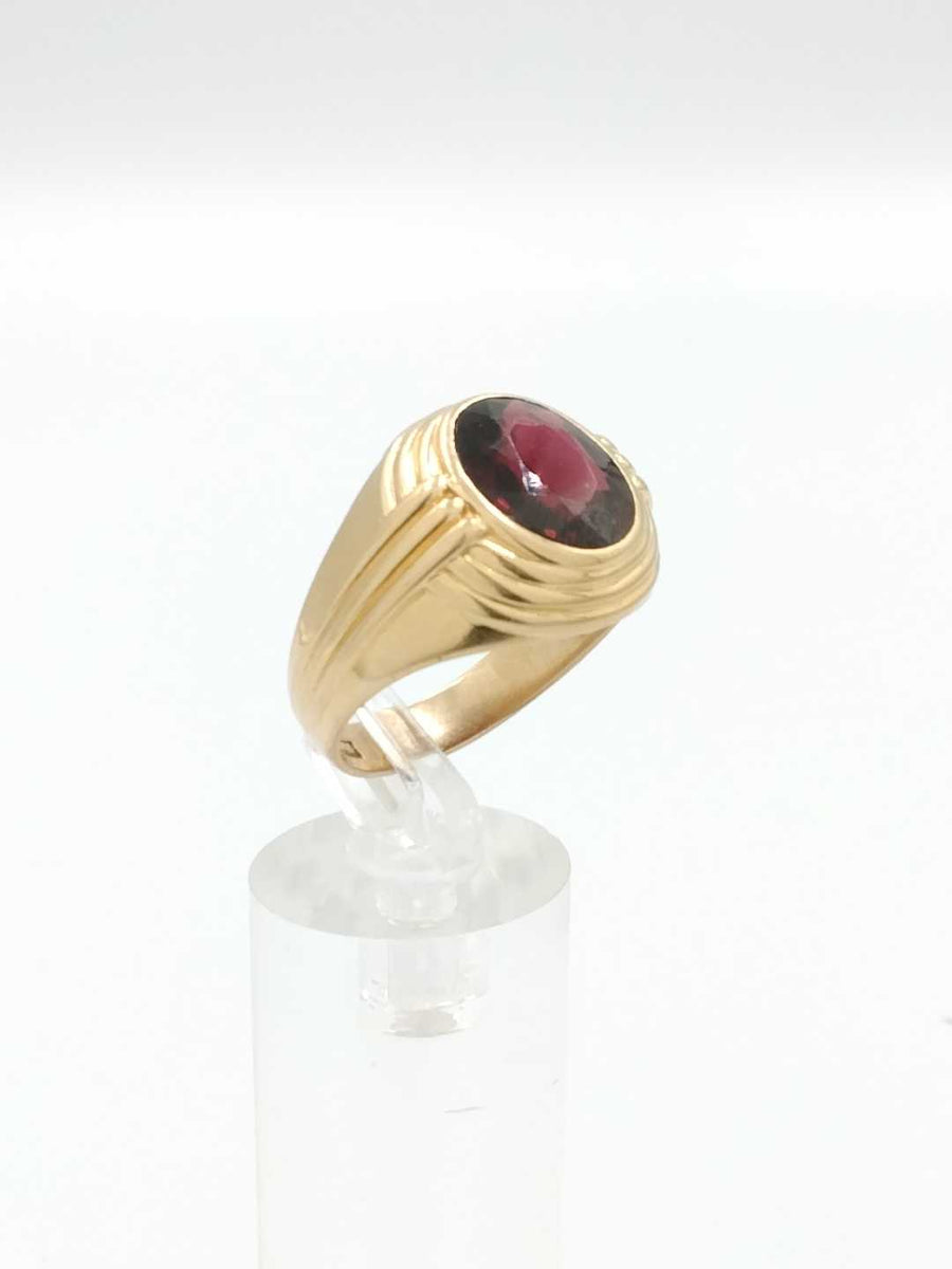 Men's Ring - Yellow Gold 14k (.585) 8.3 grams Size 10