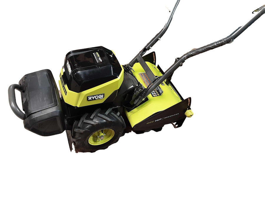 Ryobi Ry40702vnm Green Cordless Tiller