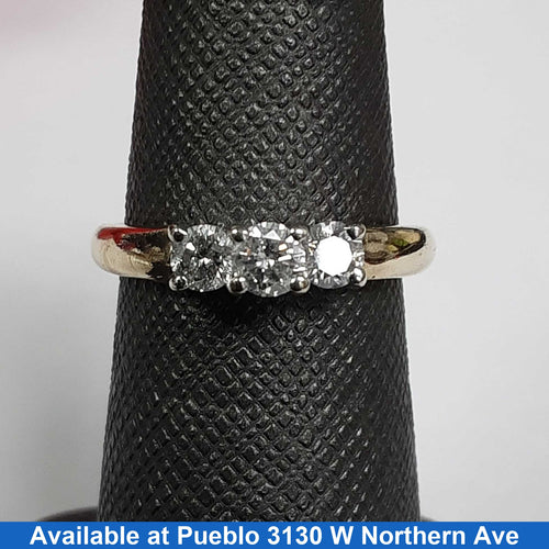 Women's Ring - Yellow Gold 14k (.585) 3.6 grams Size 6