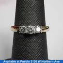 Women's Ring - Yellow Gold 14k (.585) 3.6 grams Size 6