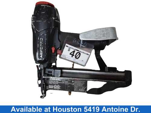 Aeropro Afn64 Black Pneumatic Brad Nailer