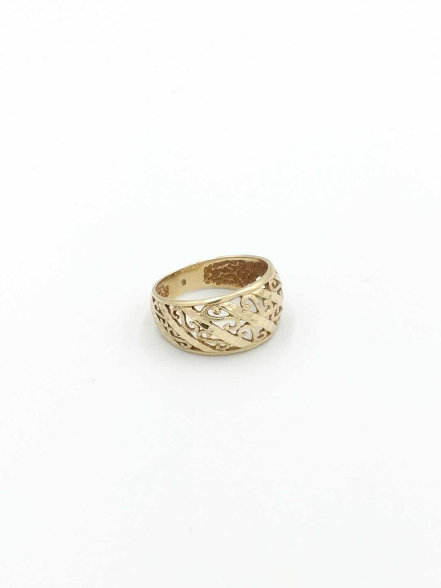 Women's Ring - Yellow Gold 14k (.585) 4.7 grams Size 9