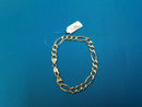 Figaro Bracelet - Yellow Gold 10k (.417) 11.9 grams 8 inch