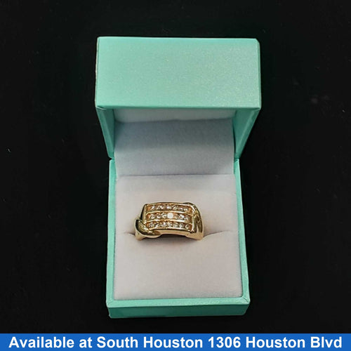 Men's Ring - Yellow Gold 14k (.585) 9 grams Size 8