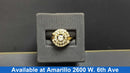 Women's Ring - Yellow Gold 14k (.585) 4.5 grams Size 20