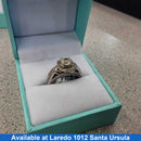 Ring - Engagement Set - White Gold 14k (.585) 5 grams Size 20