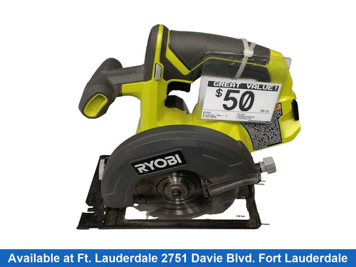 Ryobi Pcl500 Green Cordless Circular Saw
