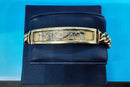 Cuban Link Bracelet - Yellow Gold 10k (.417) 53 grams 8 inch