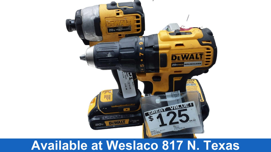 Dewalt Dcd777 Yellow Cordless Standard Drill