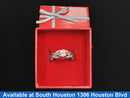 Women's Ring - Solitaire - White Gold 14k (.585) 6.1 grams Size 6.5