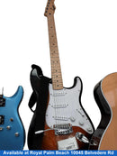 Fender Squier Stratocaster Brown Electric Classic Guitar
