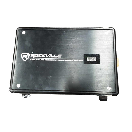 Rockville Krypton M2 Black Car Audio Amplifier