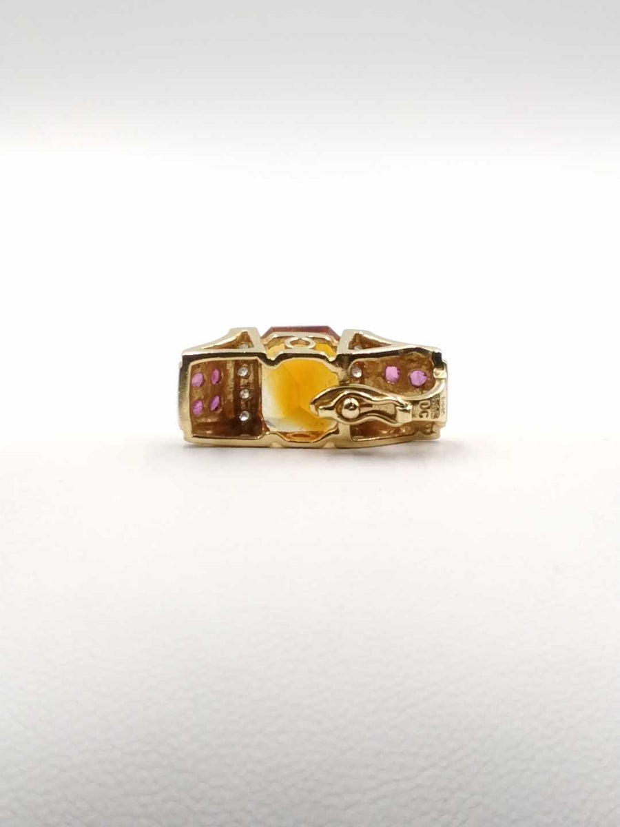 Diamond Pendant - Yellow Gold 14k (.585) 3.9 grams