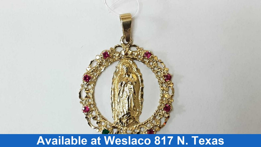 Religious Pendant - Yellow Gold 10k (.417) 8.3 grams