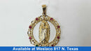Religious Pendant - Yellow Gold 10k (.417) 8.3 grams