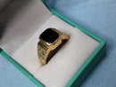 Men's Ring - Yellow Gold 14k (.585) 7.5 grams Size 10