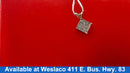Diamond Pendant - White Gold 14k (.585) 0.8 grams