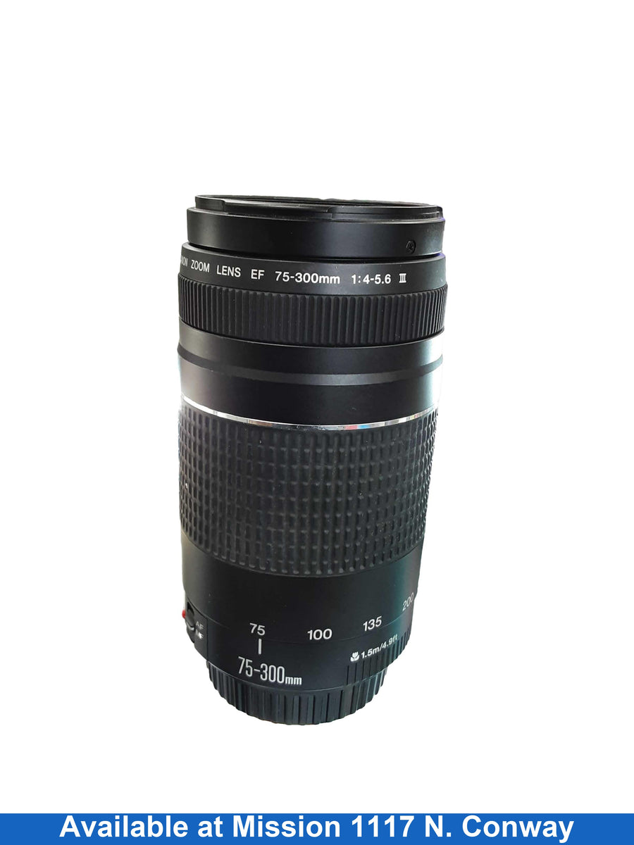 Canon Zoom Lens Ef Black Photographic Lens