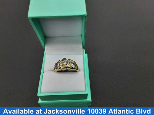 Men's Ring - Yellow Gold 14k (.585) 12.4 grams Size 10.5