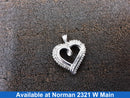 Symbol Pendant - White Gold 10k (.417) 3.5 grams