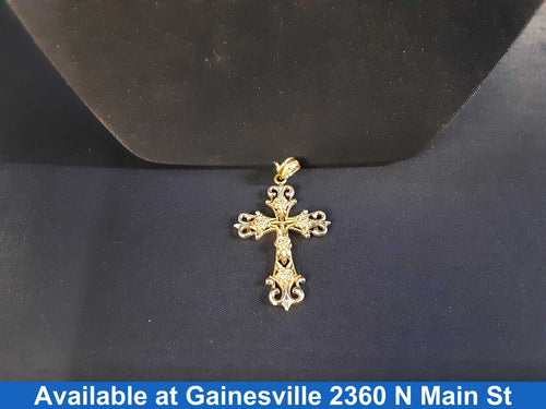 Religious Pendant - Tricolor Gold 14k (.585) 1.8 grams