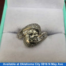 Ring - Engagement Set - White Gold 14k (.585) 6.1 grams Size 6