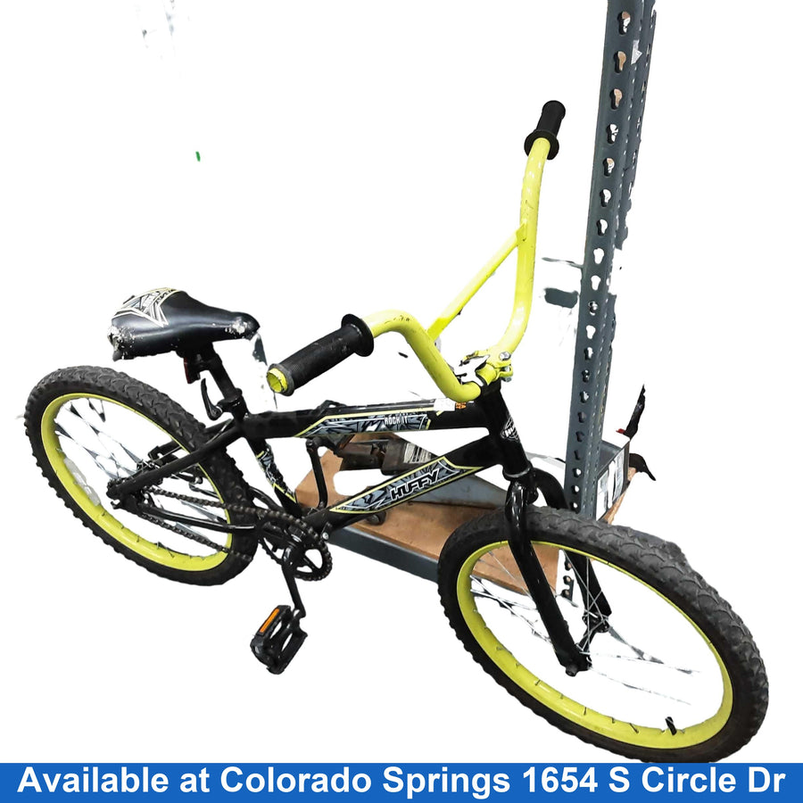Huffy Rock It Yellow BMX Bike