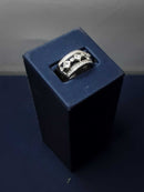 Ring - Wedding Band - White Gold 14k (.585) 6.4 grams Size 7