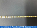 Tennis Bracelet - Yellow Gold 14k (.585) 12.6 grams 8 inch