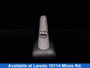 Women's Ring - White Gold 14k (.585) 4.3 grams Size 10.5