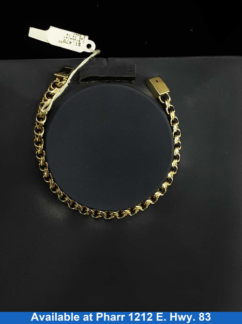 Bracelet - Yellow Gold 10k (.417) 14.1 grams 7 inch