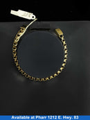 Bracelet - Yellow Gold 10k (.417) 14.1 grams 7 inch