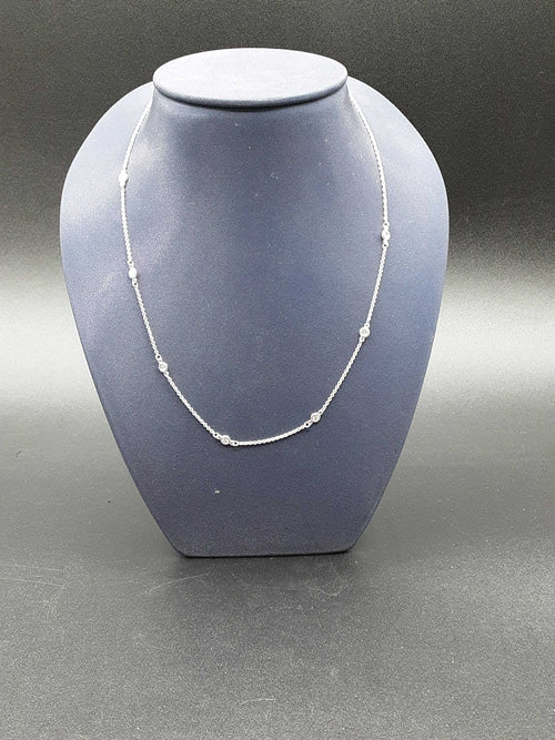 Chain - White Gold 14k (.585) 2.5 grams 18 inch