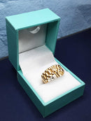 Women's Ring - Yellow Gold 14k (.585) 5.3 grams Size 9.5
