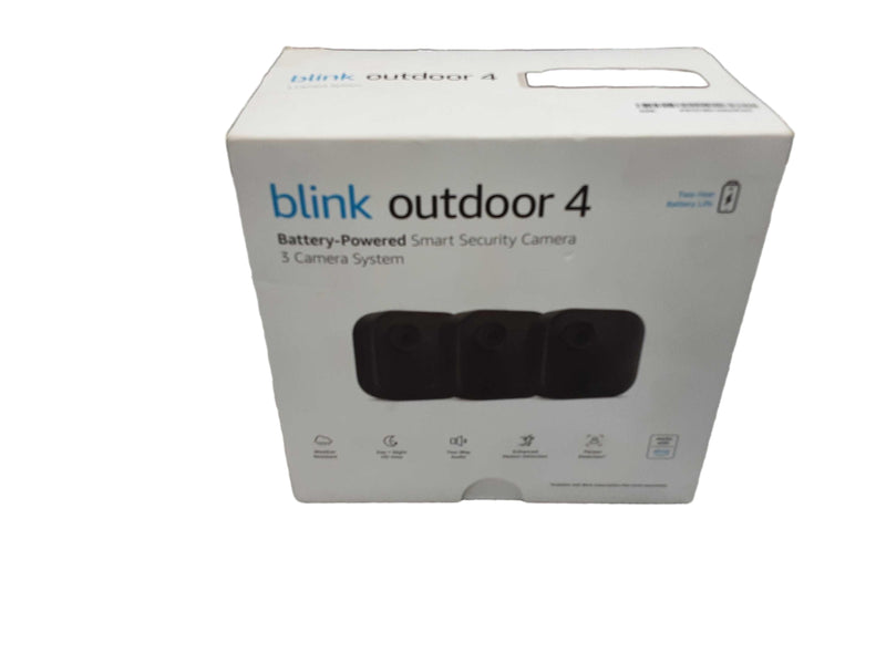 Blink Outdoor4 Black Complete Security System