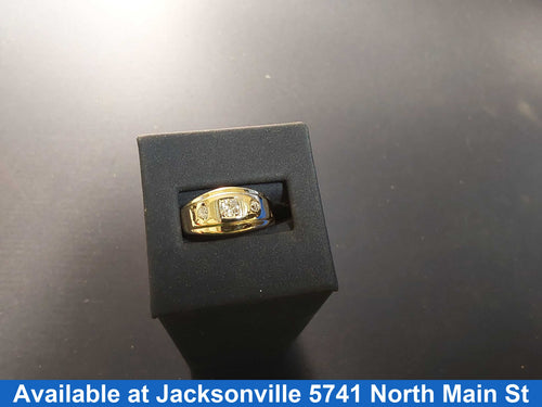 Men's Ring - Yellow Gold 14k (.585) 4 grams Size 11