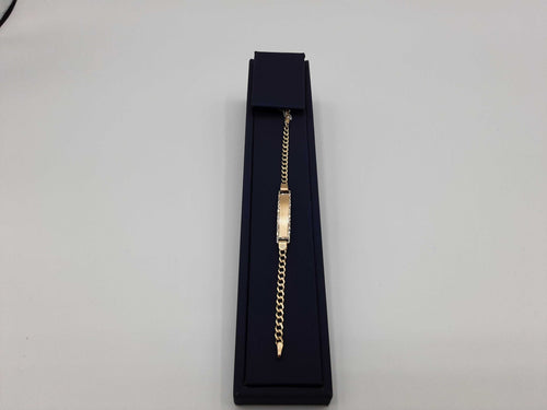 ID Bracelet - Yellow Gold 10k (.417) 3 grams 4 inch