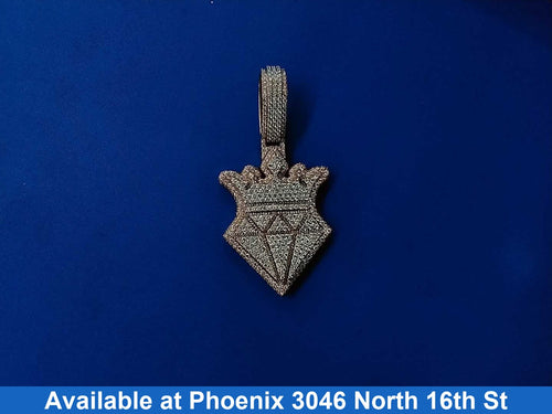Diamond Pendant - Rose Gold 14k (.585) 76.4 grams