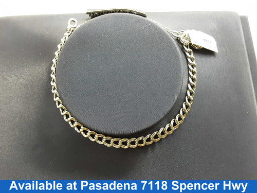 Cable Bracelet - Silver 6.5 grams 8 inch