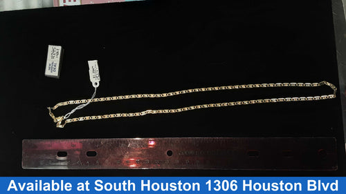 Chain - Yellow Gold 14k (.585) 9.1 grams 24 inch