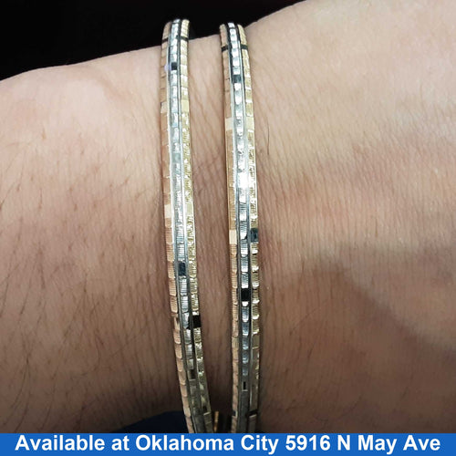 Bangle Bracelet - Yellow Gold 10k (.417) 9.4 grams 1 inch