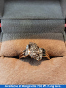 Women's Ring - Yellow Gold 10k (.417) 3.3 grams Size 9