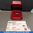 Women's Ring - Solitaire - White Gold 10k (.417) 2.7 grams Size 20
