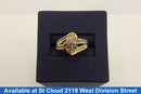 Women's Ring - Yellow Gold 10k (.417) 2.53 grams Size 8