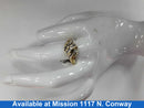 Women's Ring - Yellow Gold 10k (.417) 3.3 grams Size 20