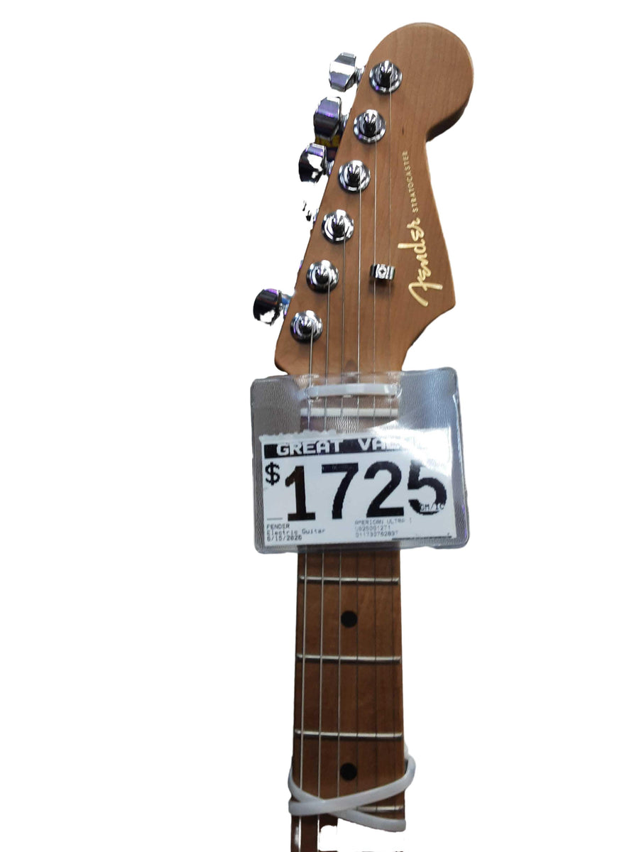 Fender American Ultra Ii Stratocaster Blue Electric Classic Guitar