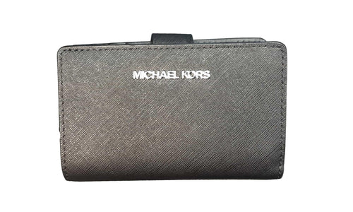 Michael Kors Crossgrain Black Wallet