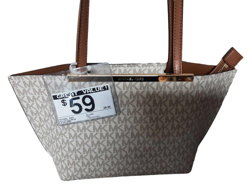 Michael Kors Ba-2506 Brown Purse / Handbag