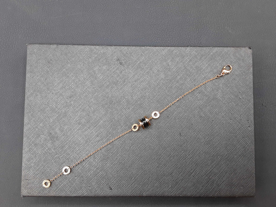 Cable Bracelet - Rose Gold 18k (.750) 6.8 grams 7 inch